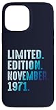 Photo Gallery novembre 1971 anno 1971 retro 1971 vintage edizione limitata custodia per iphone 13 pro max Photo Gallery novembre 1971 anno 1971 retro 1971 vintage edizione limitata custodia per iphone 13 pro max