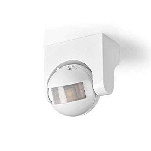 Preisvergleich Produktbild TronicXL Premium IP44 Außenbereich 180° Decken Bewegungsmelder Dreidrahtinstallation Anpassbar Zeit Umgebungslicht Bewegungssensor Sensor PIR IR Deckensensor Deckenbewegungsmelder Außen Outdoor
