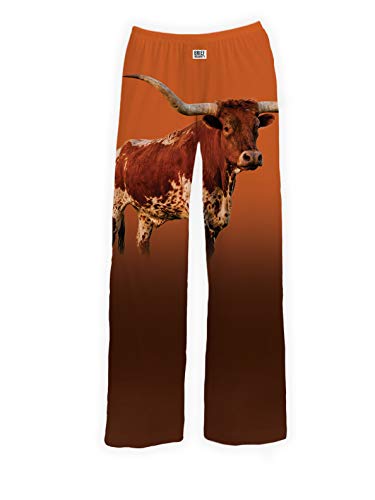 BRIEF INSANITY Longhorn Pajama Pants (S-XXL) - Durable Loose Fit Football Pants for Men & Women