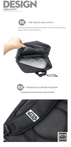 Kids Backpacks back to school Large Travel Laptop Backpack for Men Women Camping Daypack black3