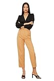 TRENDYOL Frau Hoher Bund Straight Leg Straight Hose
