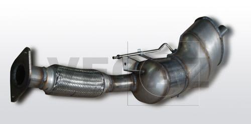 VEGAZ RK-316 Euro 5 Abgasanlage Diesel Compatible con DACIA DUSTER