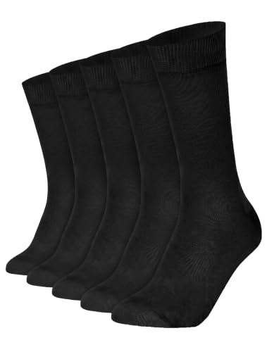 Image of Mysocks Unisex Extra Fine Combed Cotton Crew Socks |5 Pairs Set | Seamless Toe | Make Your Steps Enjoyable