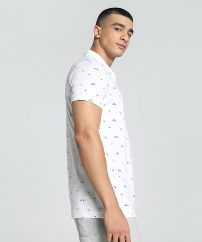 Puma Men's Printed Slim Fit T-Shirt