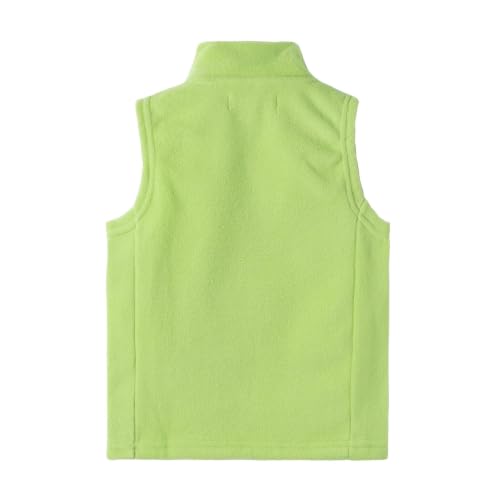 Image of LittleSpring Boys Girls Fleece Vest Sleeveless Jacket Full-Zip Fall Winter Warm Outerwear
