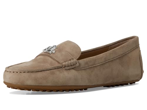 Image of Lauren Ralph Lauren Women's Barnsbury Suede Loafer | Casual Shoes