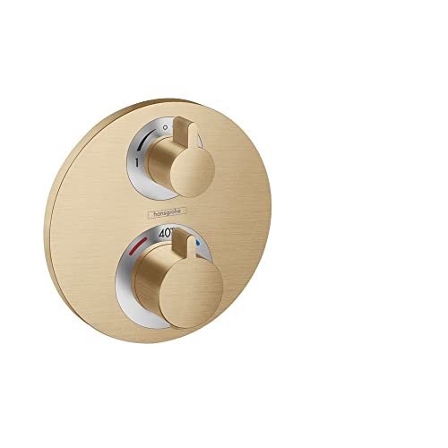 Hansgrohe ShowerSelect S Thermostat Unterputz Brushed Bronze
