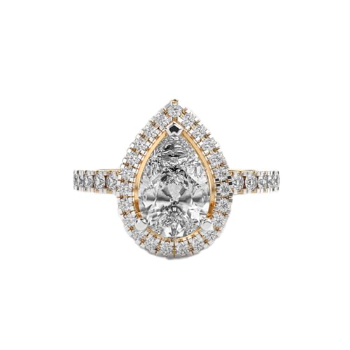 Bague d'éternité moissanite argent 925 : le cadeau de luxe pour femme