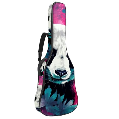 Housse de guitare acoustique 41 pouces panda étanche en tissu Oxford