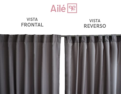 Cortinas, Home tela traslucida Marca AILÉ (2)