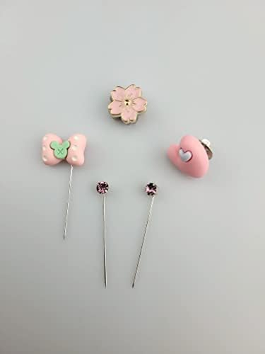 Image of MeiSie magnetic pin combo /hijab pin combo of 5 pcs with magnetic pin /scarf pin /brooch with tietacck pin back