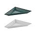 Produktbild Koziol Tangram 2 Schalen-Set, 2er Set, Schalenset, Snackschalen, Snackset, Kunststoff, Cotton White / Emerald Green, 20 cm, 3484385