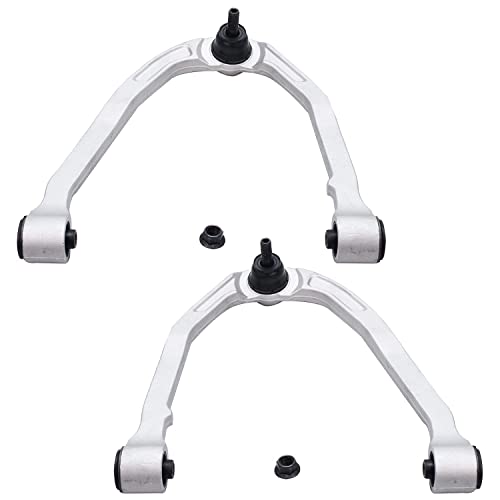 Image of Detroit Axle - RWD Front End Control Arms Kit for 2003-2004 Infiniti G35 Nissan 350Z, 4 Lower Forward & Upper Control Arms 4 Inner Outer Tie Rods Replacement - 8pc Set