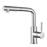 [ Einfache Montage ] Flexible Anschlussschläuche mit 50 mm Länge und 3/8“ Mutter – Hahnlochbohrung mit 35-40 mm Durchmesser benötigt – Schrauben Sie nur die mitgelieferter Befestigungsschraube. Beachtung: Die Hochdruckarmatur ist fuer Durchlauferhitzern (geschlossene Warmwasserbereiter) und Speichern zu verwenden; Nicht zur Verwendung mit Niederdruckgeräte (z.B. Untertischgeräte, die die Armatur mit 3 Anschlüsse müssen ).
