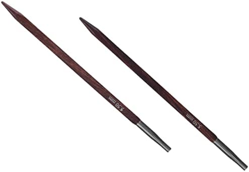 KnitPro KP25401 4 mm Cubics Interchangeable Circular Needles, Rosewood