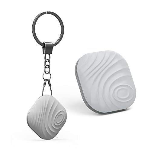 Nutale Key Finder, Bluetooth Tracker Item Locator with Key Chain for Keys Pet Wallets or Backpacks and Tablets, Batteries Include (Gray, 1 Pack)