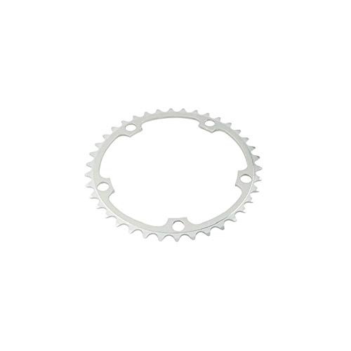 Plateau route 130mm 51d Alize extérieur en argent pour pédalier 5 branches Shimano