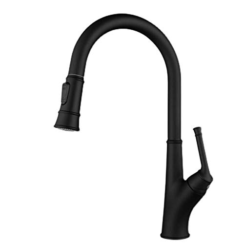 Grifo de cocina telescópico gris multifuncional para simplificar tus recetas diarias