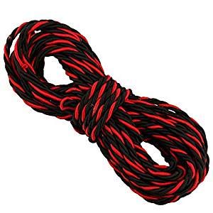 DELHI TRADERSS Leg Guard Rope for All Royal Enfield and Bikes (Red, 28 m)