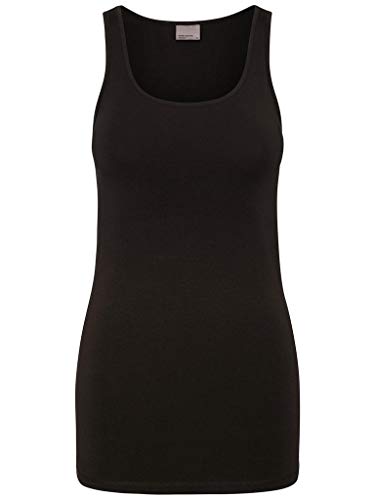 Photo de Vero Moda Femme Débardeur Vmmaxi My Soft Long Tank Top Noos, Schwarz (Black), XL