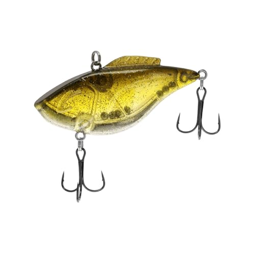 Bill Lewis Hammer-Trap - Freshwater Lifelike Lipless Crankbait Fishing Lure with Mustad Triple Grip Hooks