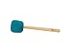 Sonic Energy Gong Schlägel Petrol – 30 cm – Aus Wolle und Kunstfell – Buchenholzgriff – Für Gongspieler, Percussion, Meditation (MGM-S-SP)