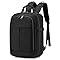 BAGZY 6x13x17 inch Personal Bag Air Canada Carry On Travel Backpack Underseat Casual Laptop Backpack Travel Duffel Bag Lightweight Carry on Luggage Flight Approved for Men and Women Black