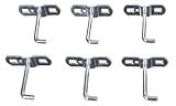 SIXTOL Mechanic Trolley | Lot de 20 Crochets pour servante d'atelier