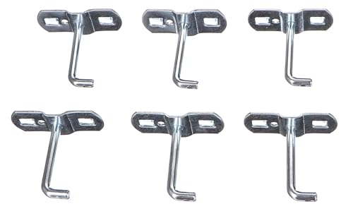 SIXTOL Mechanic Trolley | Lot de 20 Crochets pour servante d'atelier