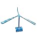 TOYANDONA Libellule Jouet Bambou Libellule Jouet D'équilibrage Sculpté à La Main Peint Auto Équilibrage Libellule Jouet en Bois Cadeau de Faveur de Fête de Pâques (Bleu)