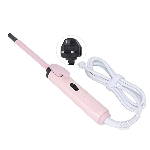 Hair Curler, Curling Wand Fine Small Root Constant Temperature Conditioning 360° Rotation Curling Iron Rectangular Ceramic for Long & Short Hair 100‑240V 9mm (#3)