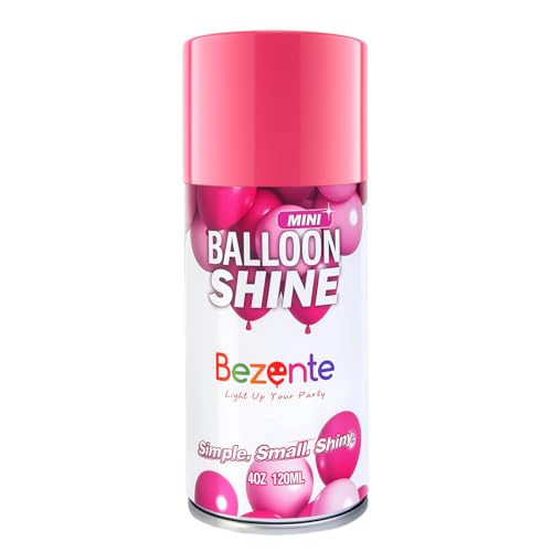 Image of Bezente Balloon Shine Spray - 4oz First-time User Friendly Long Lasting Antioxidant High Shine Balloon Spray, Waterproof, Fragrance-free for Small Party Decorations