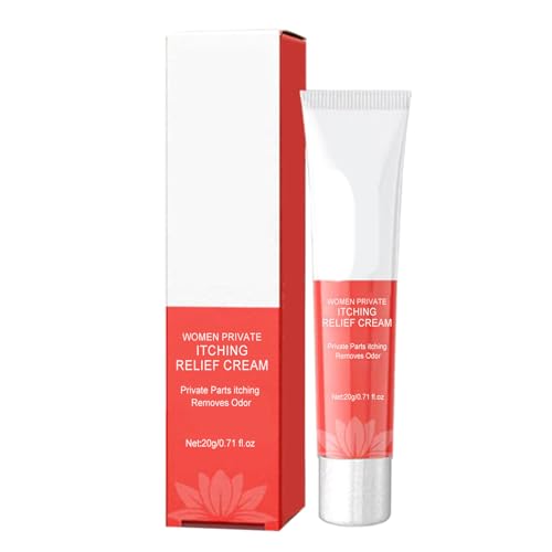 Intimbereich Jucken Salbe, 30g Frauen Intimbereich Juckreiz Relief Creme, Beruhigende Und Erfrischende Anti-Juckreiz Creme Juckreizlinderung Zur Linderung Von Trockenheit, Juckreiz, Brennender Rötung