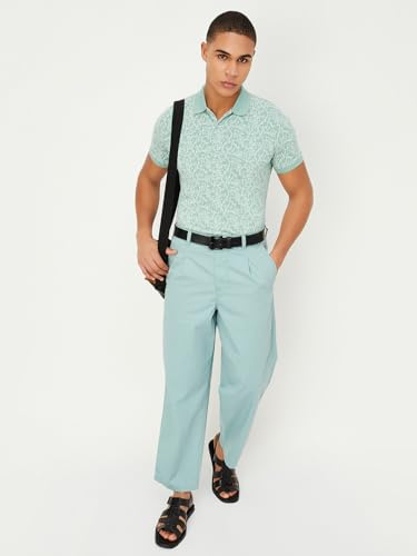 Image of Max Men's Printed Regular Fit T-Shirt
