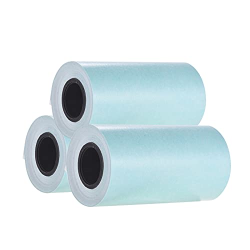 Domary Rolo de papel adesivo para impressão Papel térmico direto com autoadesivo 57 * 30mm para impr