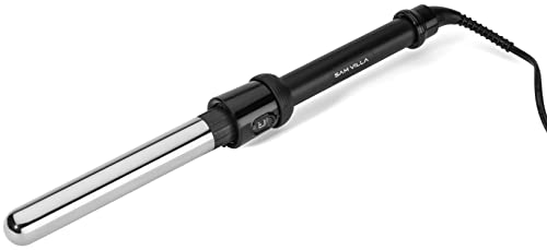 Sam Villa 2-In-1 Professional Marcel Curling Iron & Hair Curling Wand With Extended Barrel #TOP3