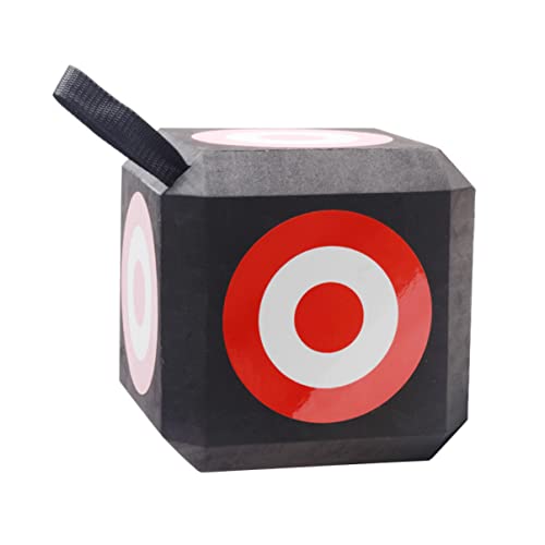 bersaglio di tiro portatile - 3 anelli di bue, per le frecce, design chiaro 'anello del punteggio del bersaglio per sparare facilmente.