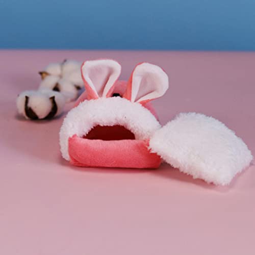 algodão bonito hamster - Animal Pet House Esconderijo Pequenos Animais Dormindo Caverna Ninho Algodã