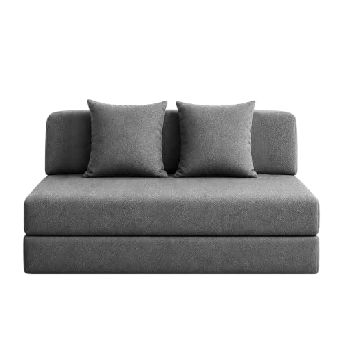 Urban Decor 3x6-Feet 1 Seater Sofa Cum Bed, Grey - Image 4