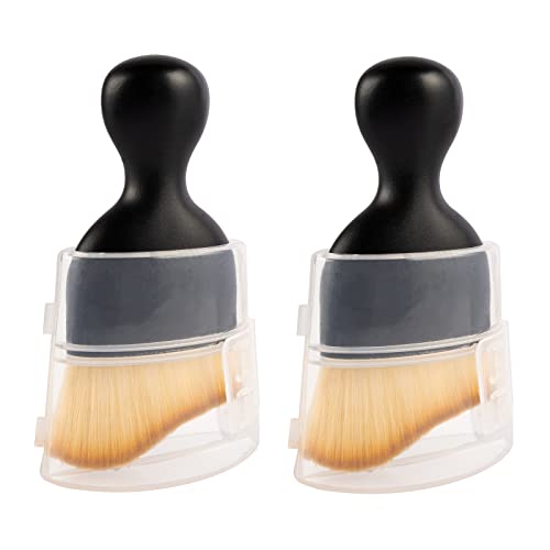 RICKMASK 2 Herramientas de Limpieza Interior para Coche, Cepillo de Limpieza para Coche, Cepillo de Limpieza para Salpicadero Herramienta para Tablero de Accesorios Automotrices