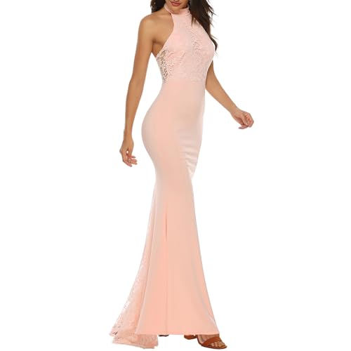 Robe de soirée longue pour femme | Élégante tenue formelle sans manches pour grand événement