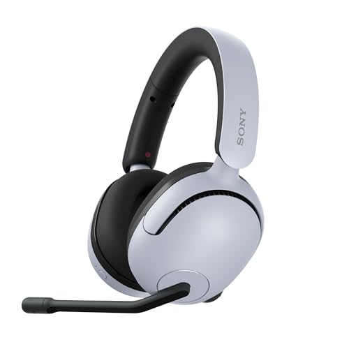 Image of Sony INZONE H5 Wireless Gaming Headset, 360 Spatial Sound, Works with PC, PS5, 28 Hour Battery, 2.4Ghz Wireless and 3.5mm Audio Jack, Bidirectional Boom Microphone, 40mm Drivers, WH-G500 /White