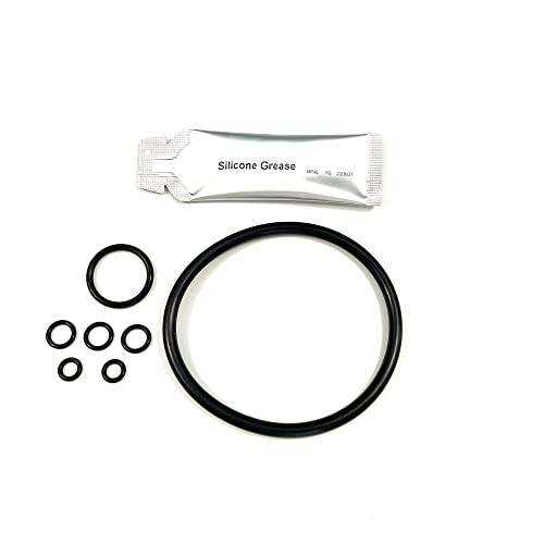 WY Worcester Greenstar Magnetic Filter O Ring Seal Kit Including Silicone Grease, Black