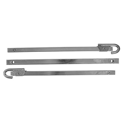 TURBOCAR - Barre de remorquage Voiture - Uniquement pour Un véhicule avec Un Poids Total en Charge inférieur à 2 tonnes - en Traction: ne Pas dépasser Les 50 km/h - Section : 30 x 30mm