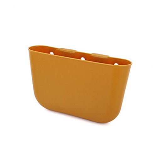 Plastic Trash Rubbish Bin Mini Garbage Can for car Blue Case Holder