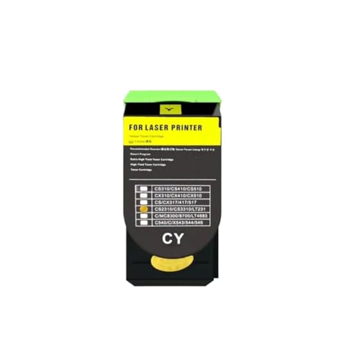 Boîte à Poudre CS310 Jaune : Collecteur de Toner pour CX310 CX410 CX510 CS410