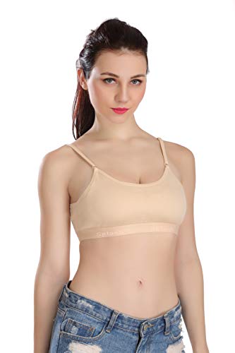 Image of Splash Women's Cotton Non Padded Non-Wired Sports Bra