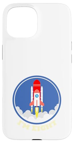 �F����s�m �a���� 8�� �j�̎q Time To Blast Off I'm 8 �X�}�z�P�[�X iPhone 15 �p