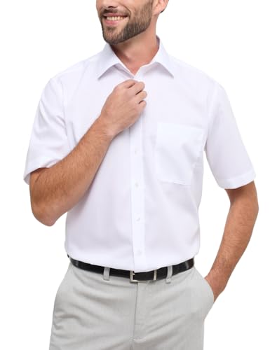 Eterna Hemd 1/2 Arm - Wilhelm Groe Gren fr den Mann, Gr.44, Weiss