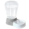 1.58 Gallon Automatic Dog Water Bowl Dispenser, Large Capacity Water Feeder for Cats and Dogs, BPA-Free, 1.58 Gallon Grey